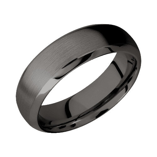 Lashbrook Tantalum Noir Band with Satin Polished Finish