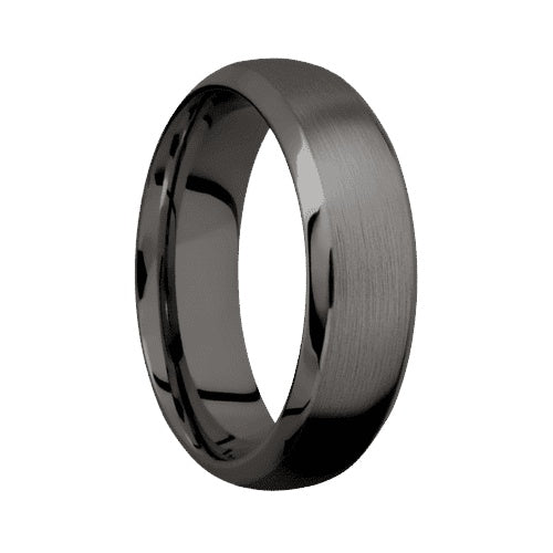 Lashbrook Tantalum Noir Band with Satin Polished Finish