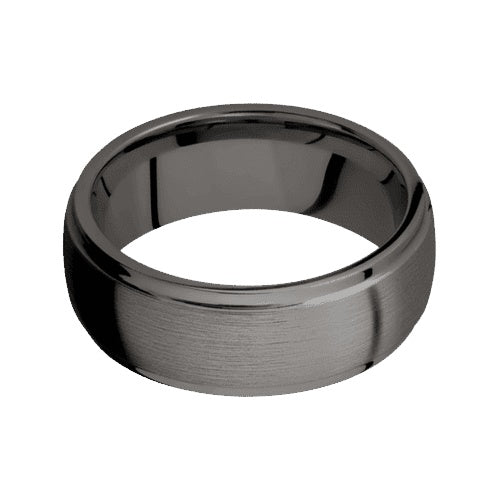 Lashbrook Tantalum Noir Band with Satin Polished Finish