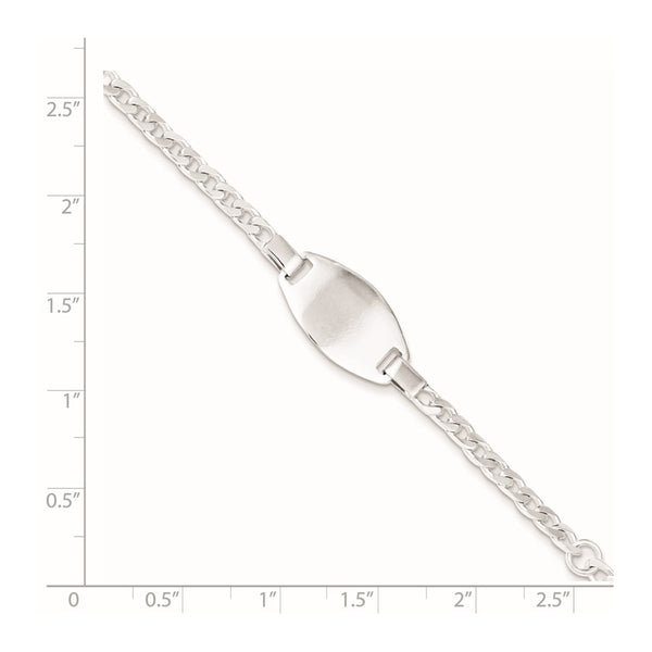 Sterling Silver 6-inch 11MM ID Bracelet