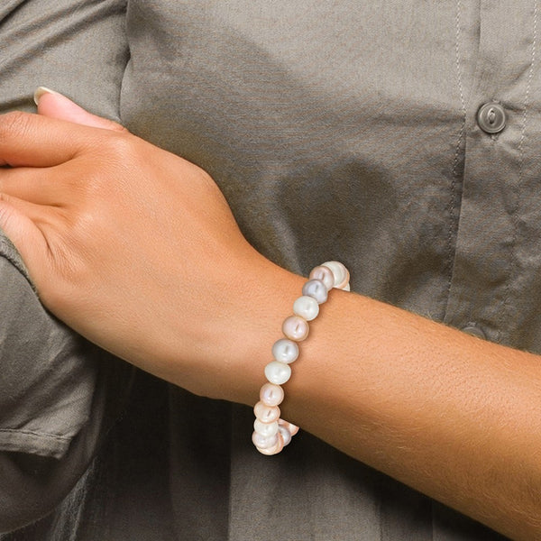 8MM Pearl Stretch Bracelet