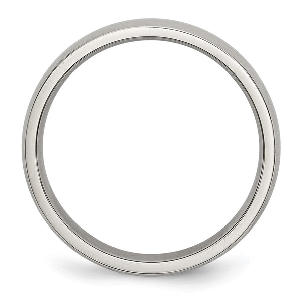 4MM Wedding Ring in Stainless Steel