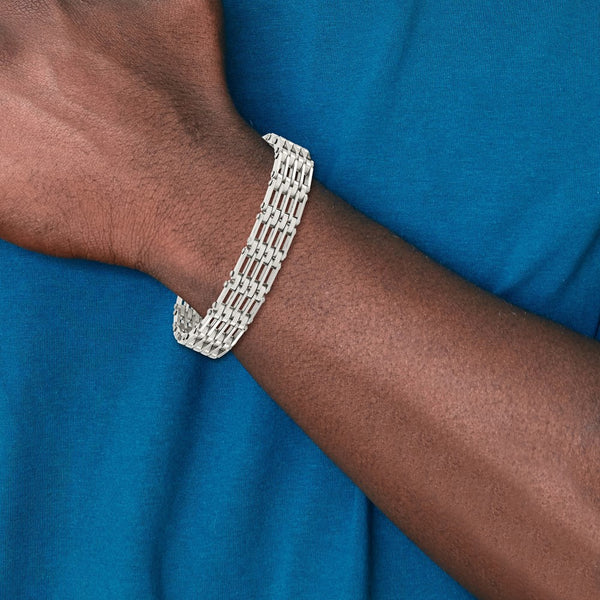 Stainless Steel Polished 8.5in Bracelet