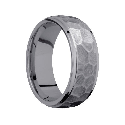 Lashbrook Tantalum Band with Rock Polished Finish