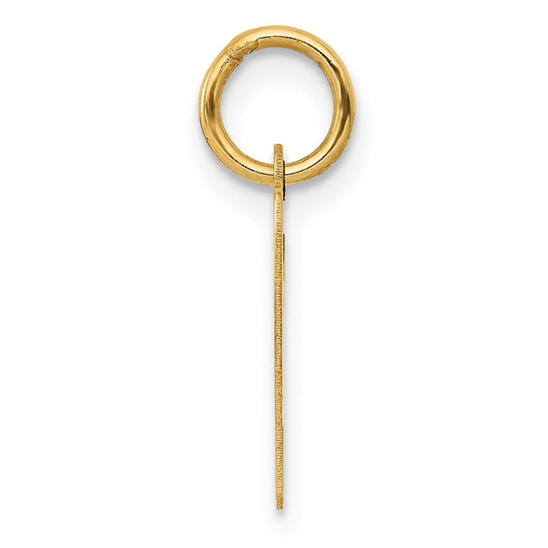 14KT Yellow Gold Initial Pendant. Initial P. Chain not Included