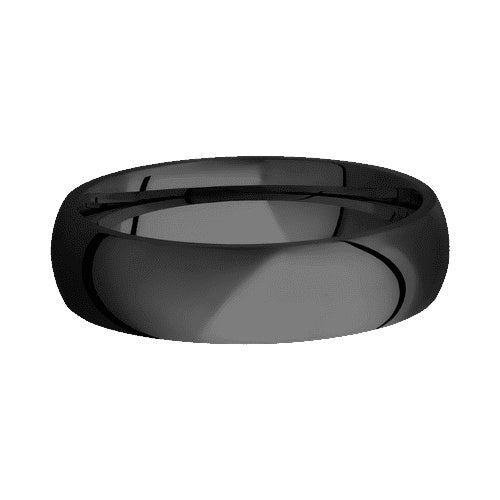 Lashbrook Zirconium Band with Polished Finish