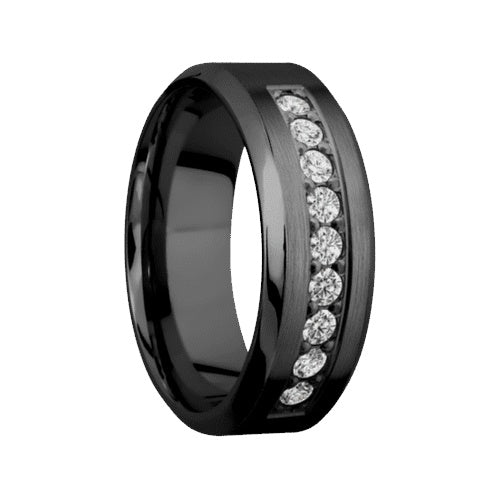 Lashbrook 10KT White Gold Band with Satin Polished Finish