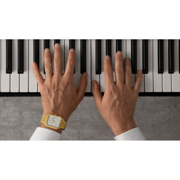 Bulova Silvertone Dial  Stainless Steel Bracelet. 97B236