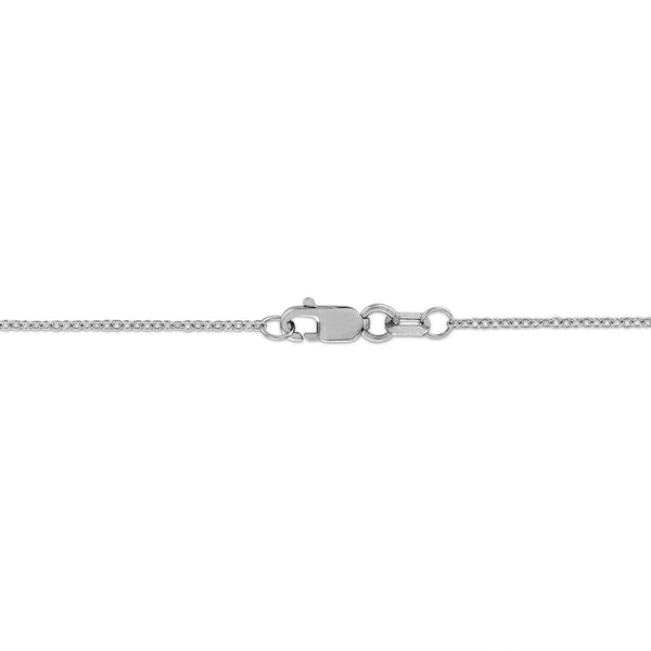 EcoLove 1/2 CTW Lab Grown Diamond Solitaire 18-inch Necklace in Sterling Silver