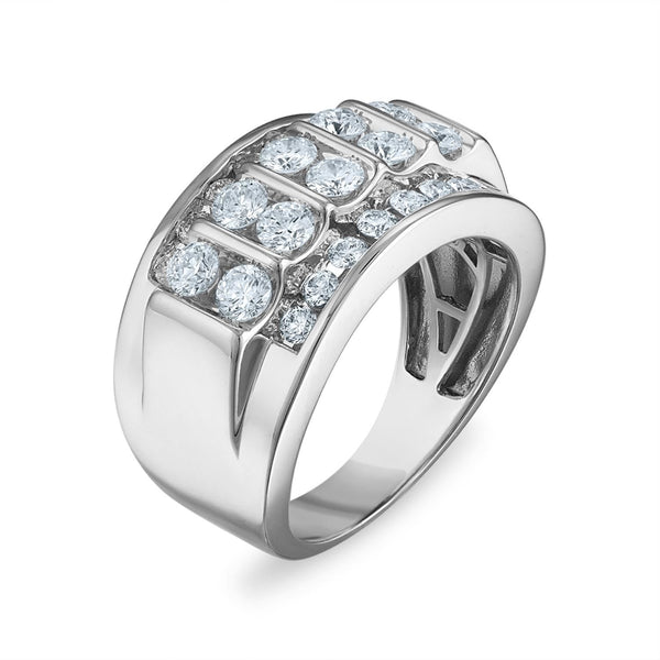 EcoLove 1-1/2 CTW Lab Grown Diamond Wedding Ring in 10KT White Gold