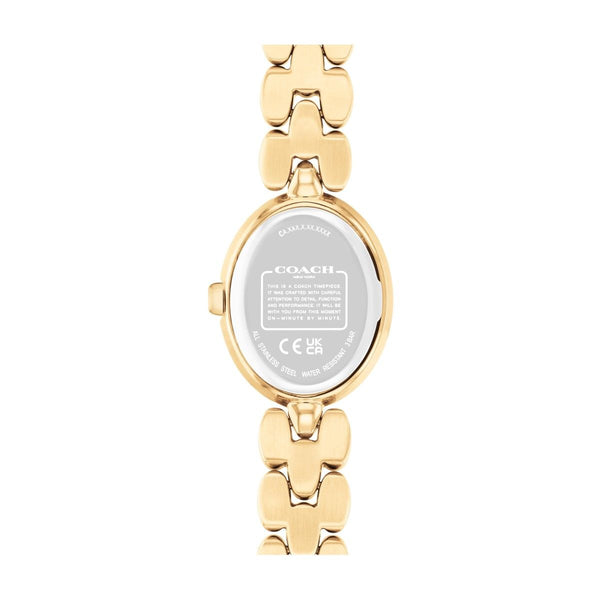 Coach Samy 22 MM Oval Stainless Steel Watch. 14504417