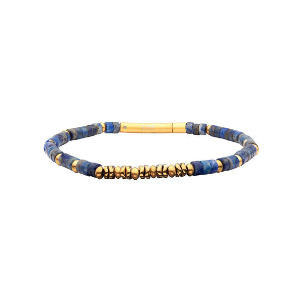 Inox  SkyWeaver Heishi Bead Bracelet