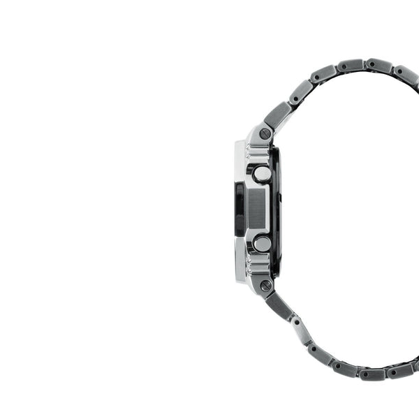 G-Shock Bluetooth Connected with 49X44 MM Black Octagon Dial Stainless Steel Watch Band; GMB2100SD-1C