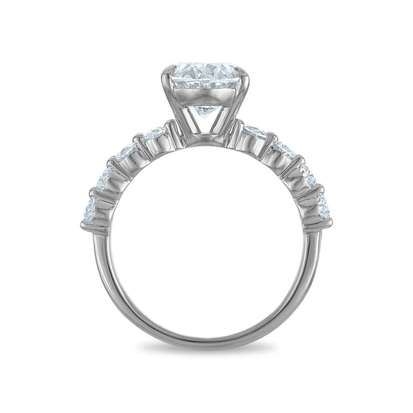 Signature EcoLove Diamond Dreams 5-1/6 CTW Lab Grown Diamond Bridal Set in 14KT White Gold