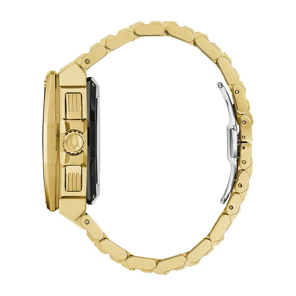 Bulova Round Dial Stainless Steel Watch Band. 98B429