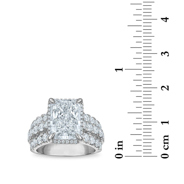 Signature EcoLove Diamond Dreams 7 CTW Lab Grown Diamond Engagement Ring in 14KT White Gold