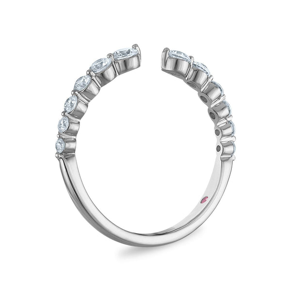 LoveSong EcoLove 1/2 CTW Lab Grown Diamond Anniversary Ring in 10KT White Gold