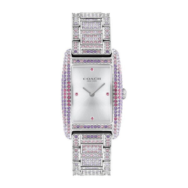 Coach Reece 24X35MM Crystal Pave Stainless Steel Watch. 14504413