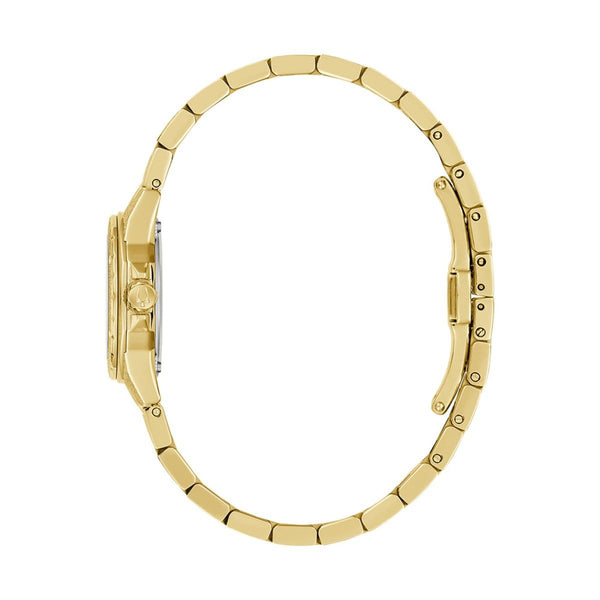 Bulova Marc Anthony with 25X25 MM Champagne Round Dial Stainless Steel Watch Band; 97L192 Series A