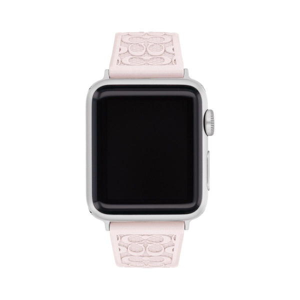 Coach Monogram Silicone Apple Watch Strap Only. Fits 38MM/40MM/41MM. 14700212