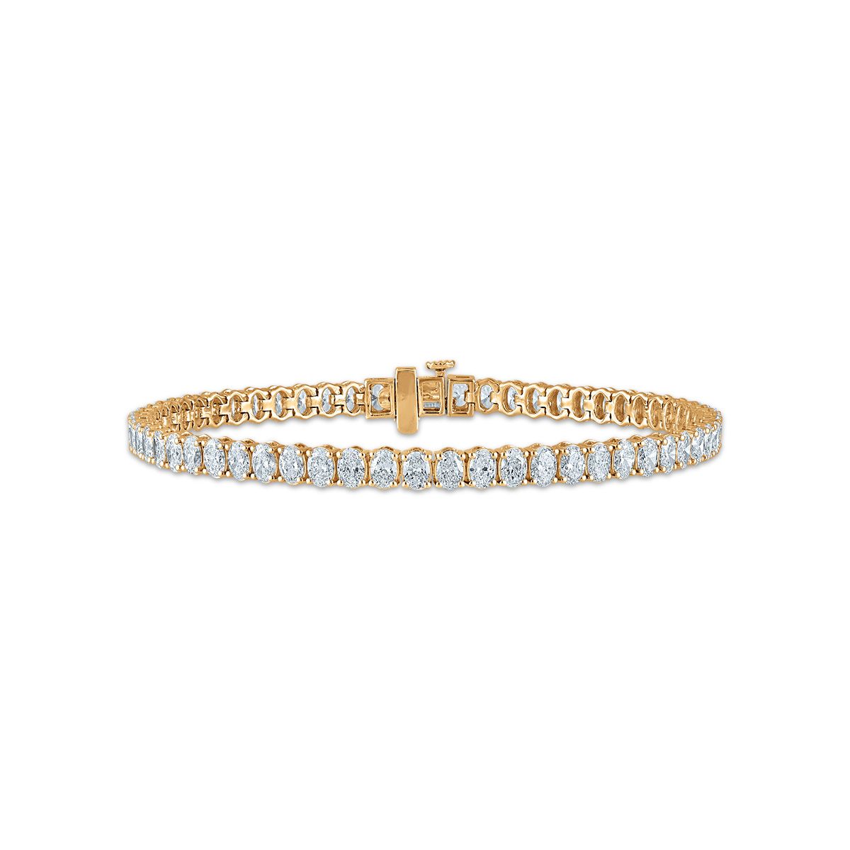 Signature EcoLove 6 CTW Lab Grown Diamond 7-inch Tennis Bracelet in 14KT Yellow Gold