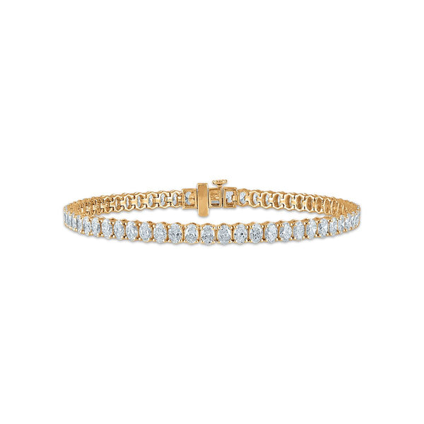 Signature EcoLove 6 CTW Lab Grown Diamond 7-inch Tennis Bracelet in 14KT Yellow Gold