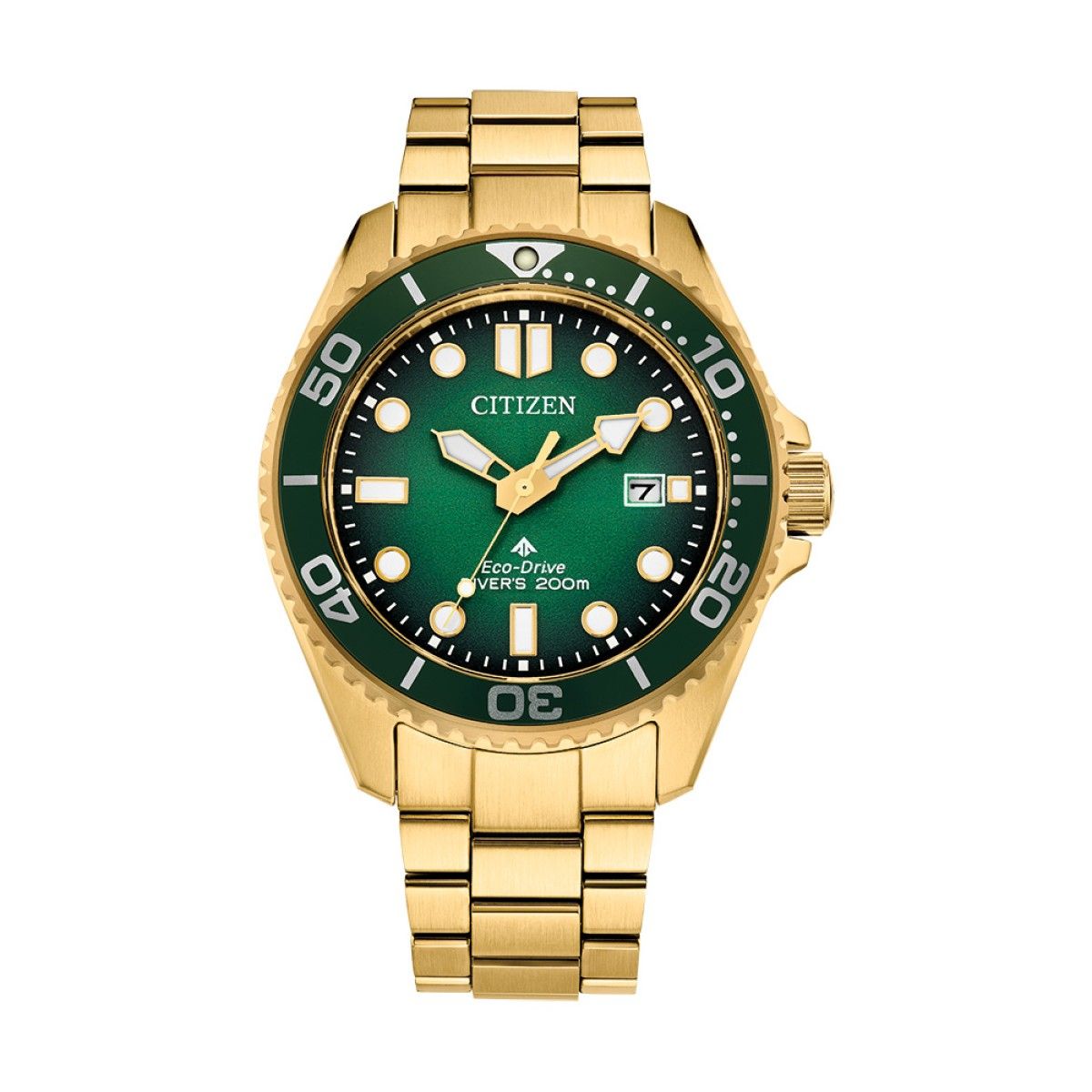 Citizen Promaster Dive 41MM Green Dial Watch. BN0262-59W