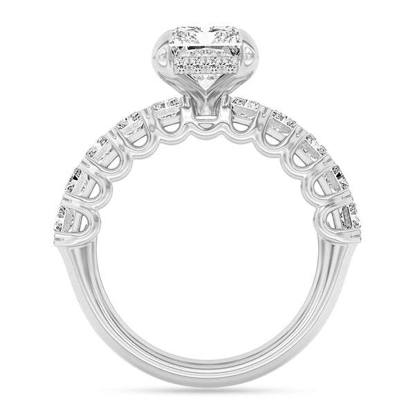 Signature EcoLove Diamond Dreams 8-1/3 CTW 100 Facet Centurion Lab Grown Diamond Bridal Set in Platinum