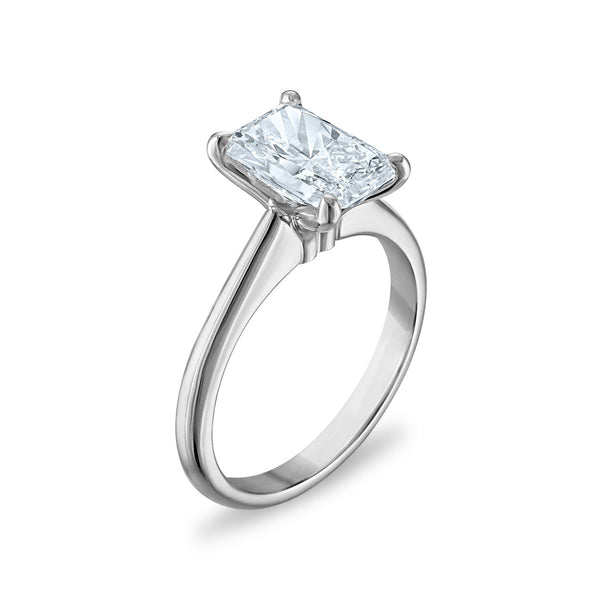 Signature Certificate 8X EcoLove 2 CTW Lab Grown Diamond Solitaire Engagement Ring in 14KT White Gold