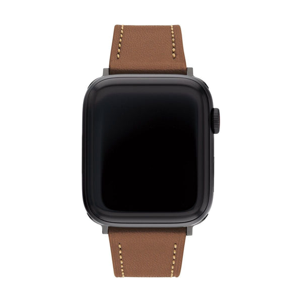 Coach Leather Apple Watch Strap Only. Fits 42MM/44MM/45MM. 14700084