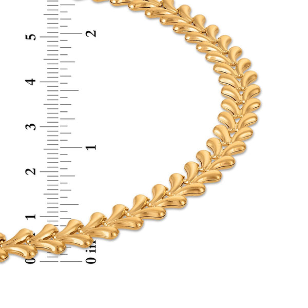 EcoLove 1-5/8 CTW Lab Grown Diamond 18-inch Necklace in 18KT Yellow Gold Plated Sterling Silver