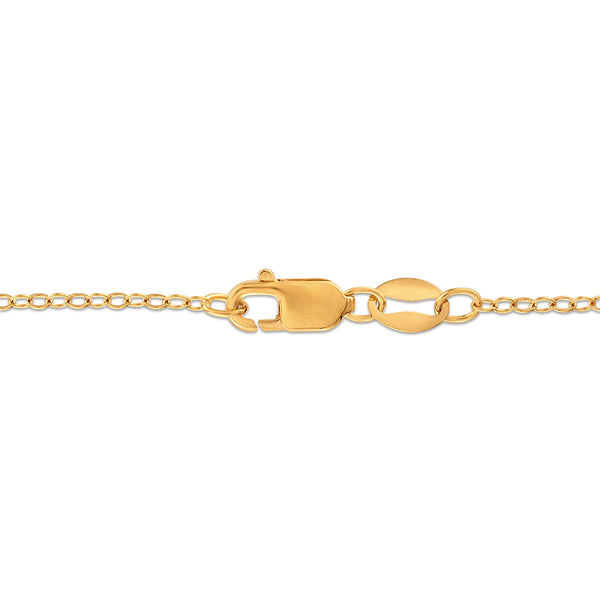 EcoLove 1/4 CTW Lab Grown Diamond Fashion 18-inch Pendant in 18KT Gold Vermeil