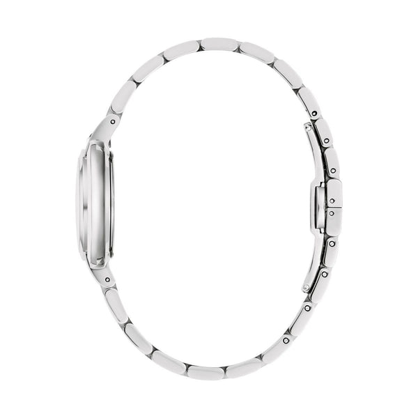 Bulova Womens Classic Silvertone Diamond Accent.  96L338