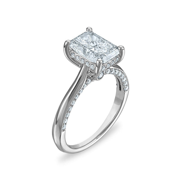 Signature EcoLove 3 CTW Lab Grown Diamond Solitaire Ring in Platinum