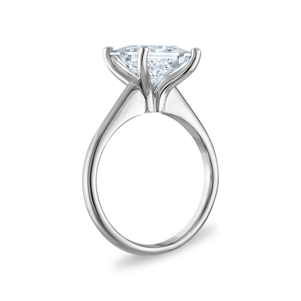Signature Certificate 8X EcoLove 3 CTW Lab Grown Diamond Solitaire Engagement Ring in 14KT White Gold