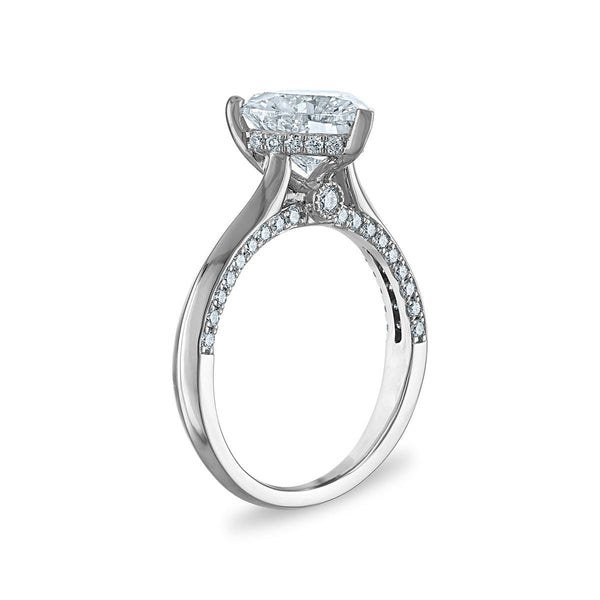 Signature EcoLove 3 CTW Lab Grown Diamond Ring in Platinum