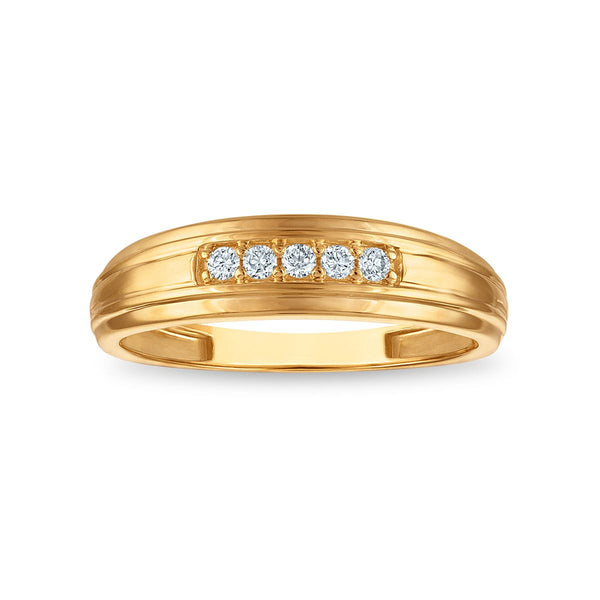 EcoLove 1-1/2 CTW Lab Grown Diamond Wedding Trio Set in 10KT Yellow Gold