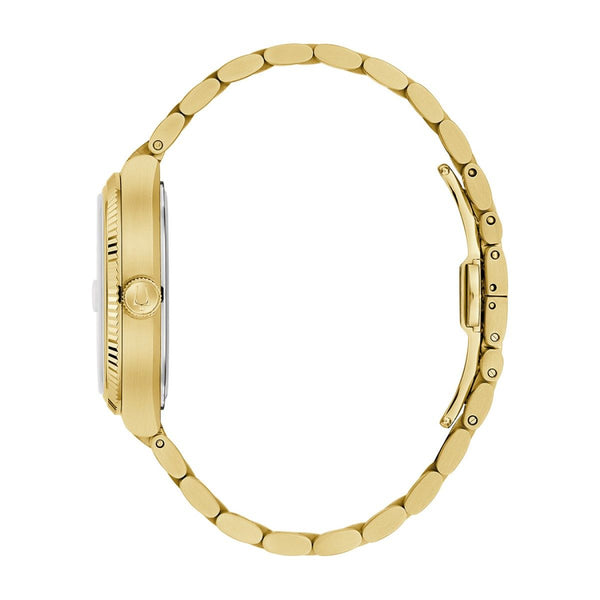 Bulova Green Dial  Stainless Steel Bracelet Super Seville.  97B237