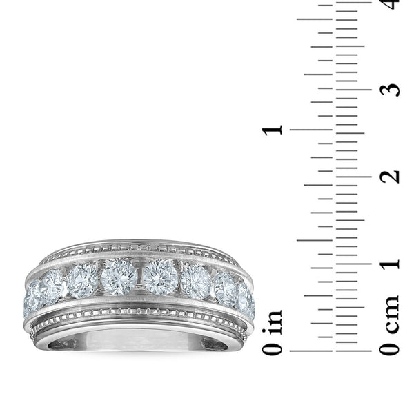 EcoLove 2 CTW Lab Grown Diamond Wedding Ring in 10KT White Gold