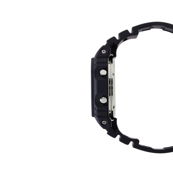 G-Shock with 48X42 MM Grey Rectangular Dial Resin Band Strap; DW5000R-1A