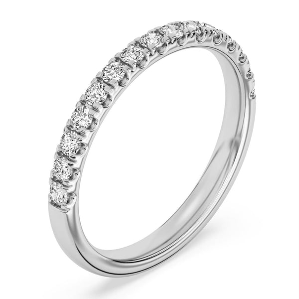 Signature EcoLove 2-5/8 CTW 100 Facet Centurion Lab Grown Diamond Bridal Set in Platinum