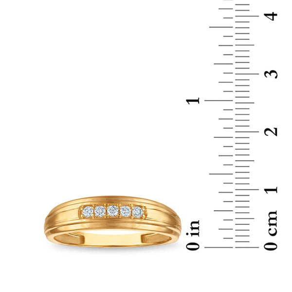 EcoLove 1-1/2 CTW Lab Grown Diamond Wedding Trio Set in 10KT Yellow Gold