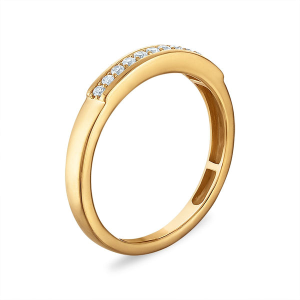 EcoLove 1-1/2 CTW Lab Grown Diamond Wedding Trio Set in 10KT Yellow Gold