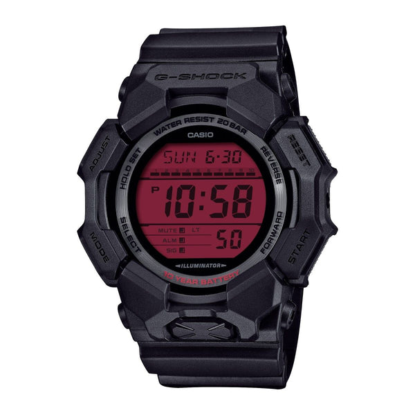 G-Shock 54X51MM Red Digital Watch. GD010BBR-1