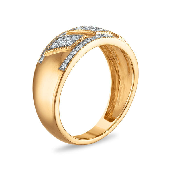 EcoLove 2-1/4 CTW Lab Grown Diamond Halo Wedding Trio Set in 10KT Yellow Gold