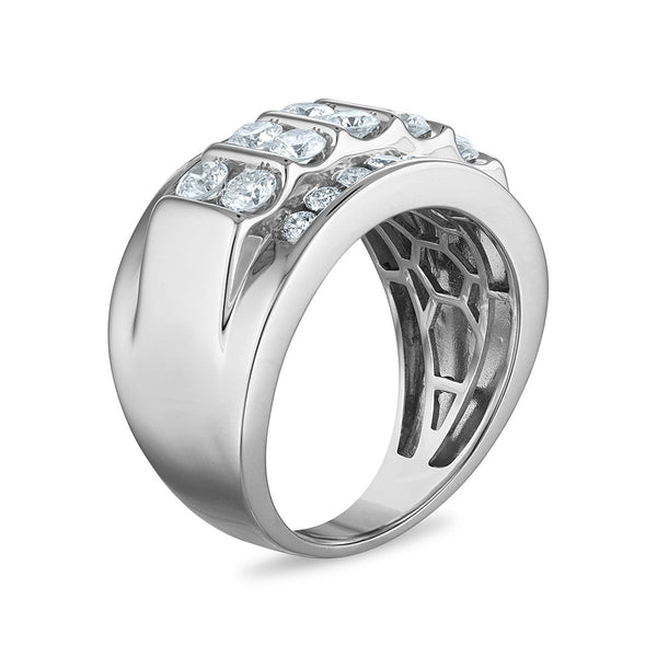 EcoLove 1-1/2 CTW Lab Grown Diamond Wedding Ring in 10KT White Gold