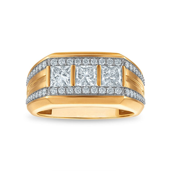 Signature EcoLove 2 CTW Lab Grown Diamond Fashion Ring in 14KT Yellow Gold