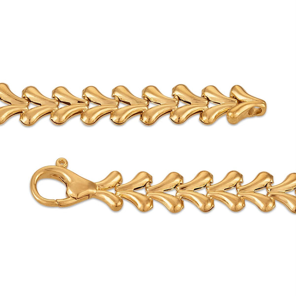 EcoLove 1-5/8 CTW Lab Grown Diamond 18-inch Necklace in 18KT Yellow Gold Plated Sterling Silver