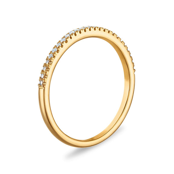 LoveSong EcoLove 1 CTW Lab Grown Diamond Bridal Set in 10KT Yellow Gold
