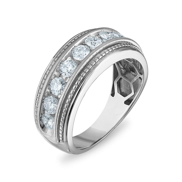 EcoLove 1-1/2 CTW Lab Grown Diamond Wedding Ring in 10KT White Gold